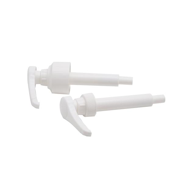 matériel non toxique en plastique blanc de distributeur de pompe de sirop de café de 10cc pp