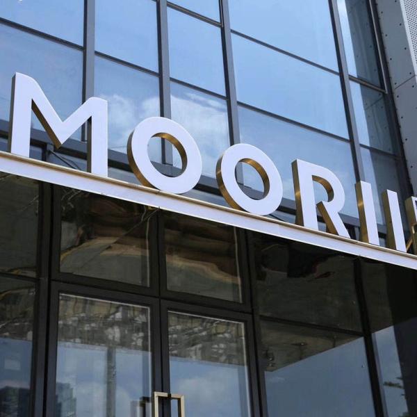 Outdoor Sign Board Stainless Steel Acrylic Led  Lighting Illuminated Letter Signs