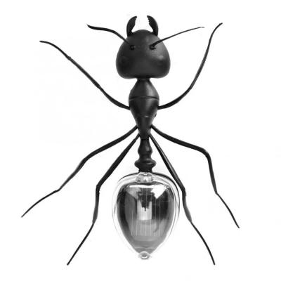 Black Solar Powered Ant Small Solar Toys Early Learning Educational Toy