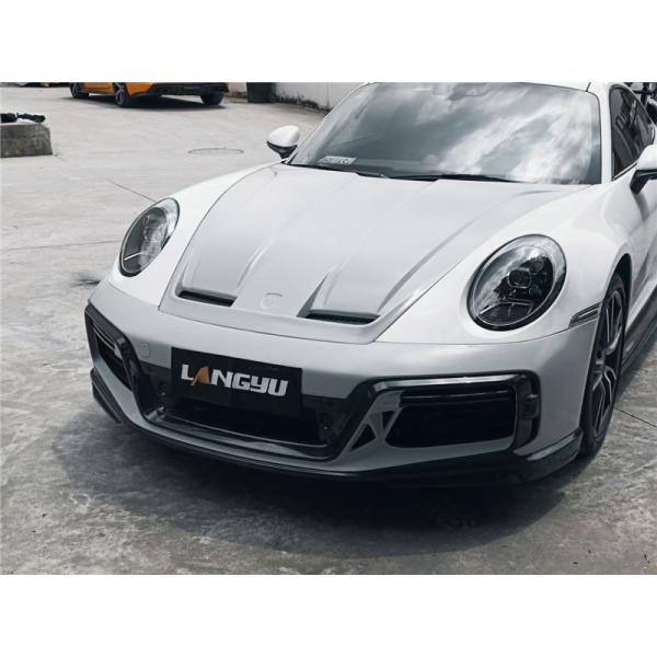 Auto Parts for Porsche 911 992 Body Kit 911 992 Turbo Upgraded Techart Style Front and Rear Bumper Cover Body Kit