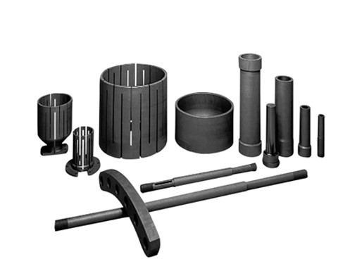 Heat Resistant Metallurgical 125MPa Graphite Heating Element Furnace