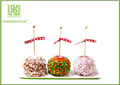 Healthy Cake Ball Sticks 150 X 3.0mm , Logo Printed Personalized Wooden Candy Sticks