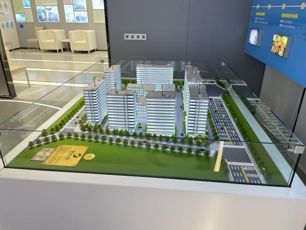 1:150 Building Architecture Models Urban Style Modern Architectural Models