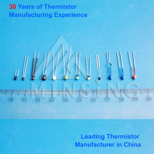 0.5KΩ-2000KΩ Resistance Range Highly Accurate NTC Thermistor For DIP Resistor Installation