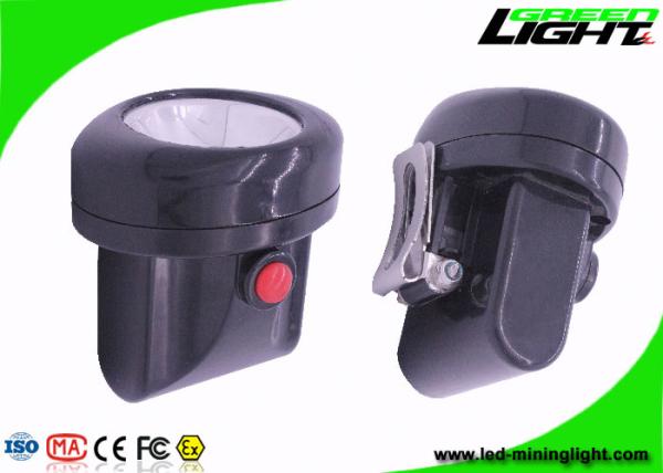 High Safety Cordless LED Mining Cap Lamp Plug - In Charging 170g