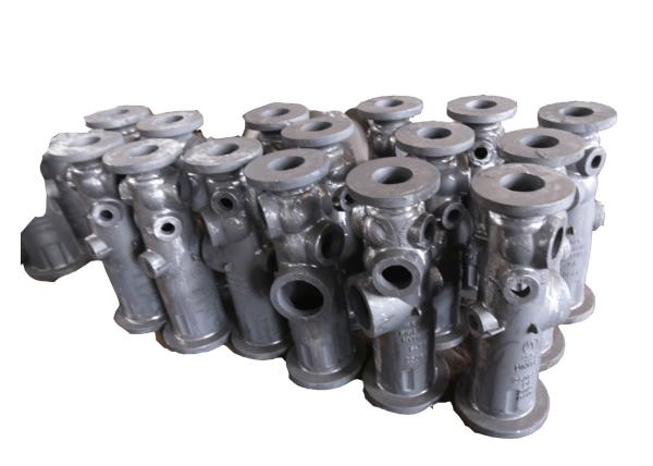 Multi Direction Pipe Connector Iron Casting CNC Machining Parts 650*210