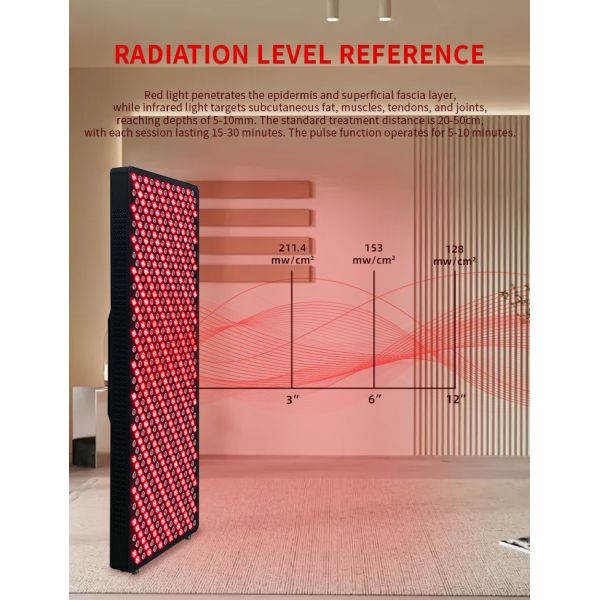 660nm 850nm Red Therapy Light Panel