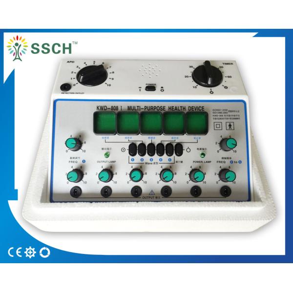 Сброс боли 2KG KWD-808I одновременного миниого электрического Massager ИМПа ульс белый