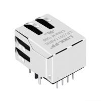 Conector magnético de alta velocidade Rj45 Modular J00-0065NL Com LEDs