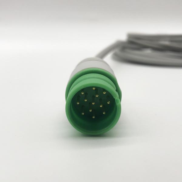 Medical IEC Snap 3 Lead ECG Cable 13 Pin Connector Fit Mediana D100 D500 D700 Patient Monitor