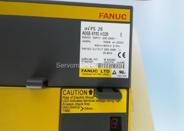 Original Fanuc Servo Amplifier A06B-6110-H026 Power Supply Module A06B6110H026