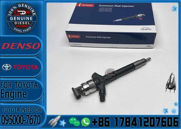 Genuine Brand New Common Rail Injector 095000-7670 23670-09180 23670-09240 23670-09280 095000-7300 095000-7310 095000-76