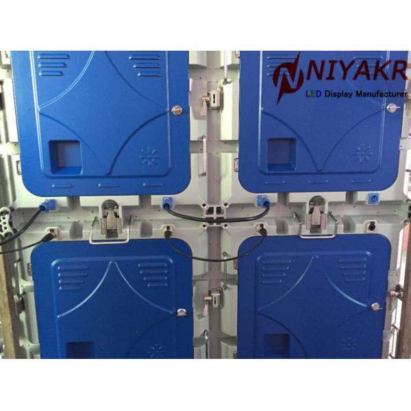 Outdoor Waterproof P6 Rental LED Display High Refresh Rate 6000 Cd/sqm