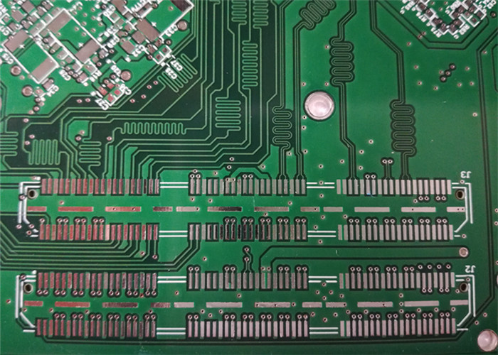 OEM 4-слойные электронные печатные платы FR4 материал ENIG 1u' Gold Finger Solder Mask.