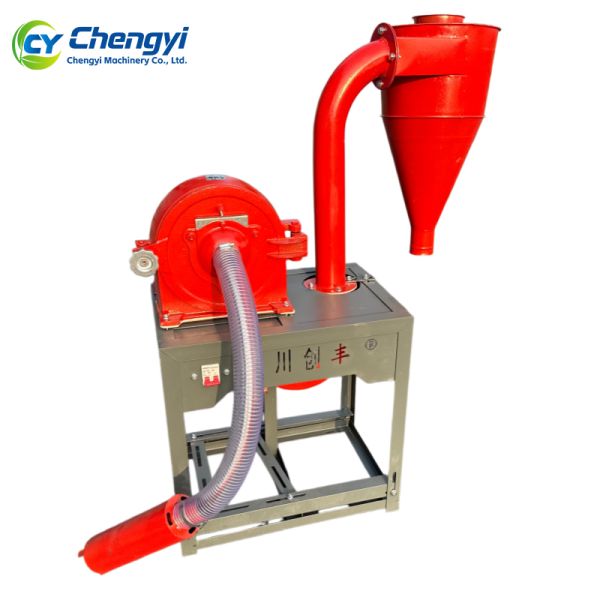 Self priming Crusher Grinder Machine For Grain Feed Processing Use