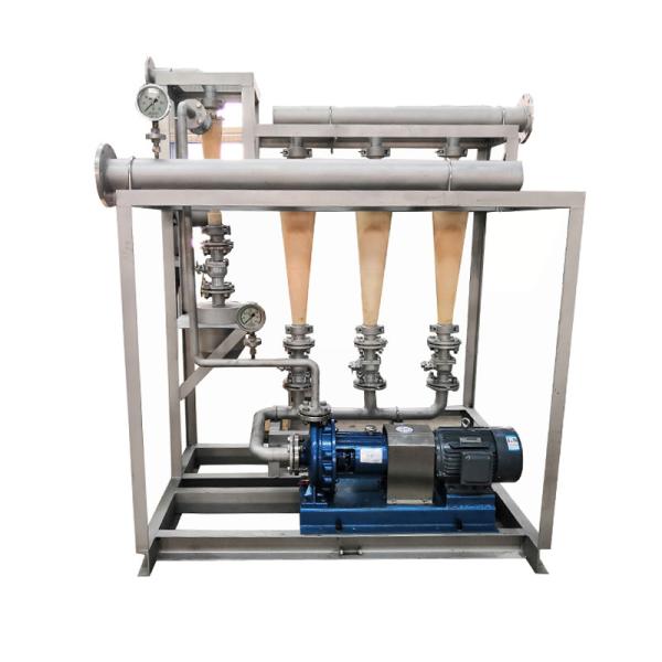 Высокая эффективность производственной линии крахмала картошки машины Desand муки качества еды