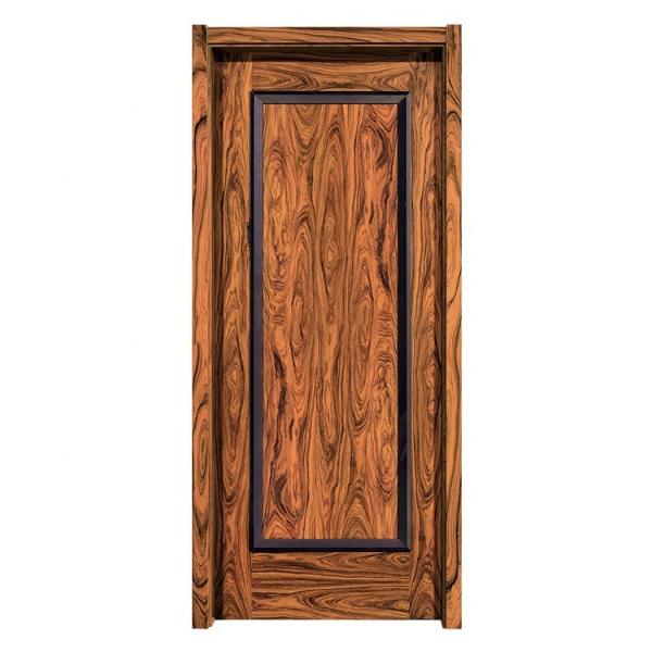 6 Layer PU Painting Flat Flush HPL Doors Waterproof Solid Wood 90cm