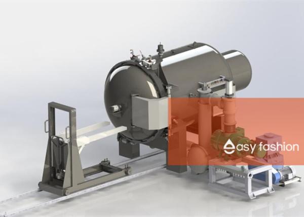 Vertical And Horizontal Layout Vacuum Heat Treatment Furnace Interior Heating Cool Wall