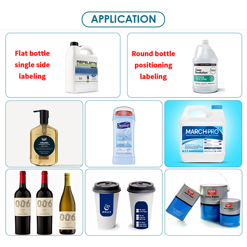 Automatic One Head Multi Function Labeling Machines Food and Cosmetics Label Applicator Machine With CE Certification