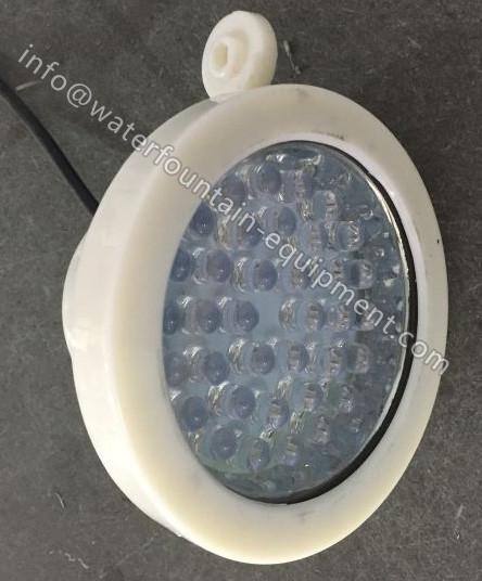 ABS Material LED Underwater Fountain Lights Pure White 5w 130mm Diameter