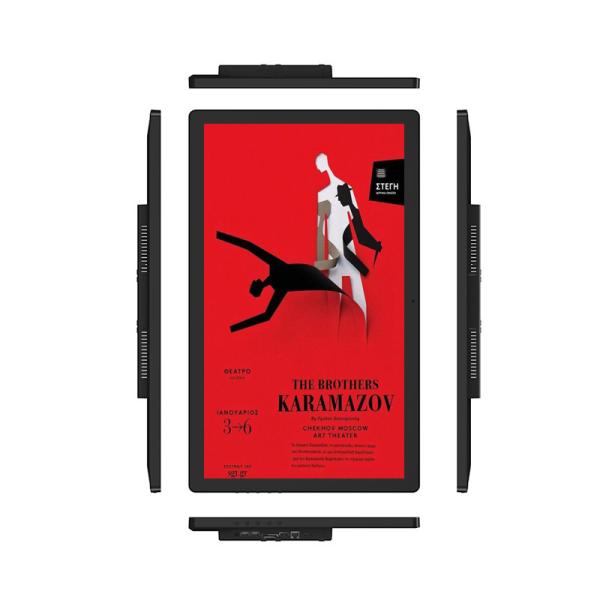 wifi android digital signage advertising display 27inch full HD 1080P wall mount LCD video player for supermarket