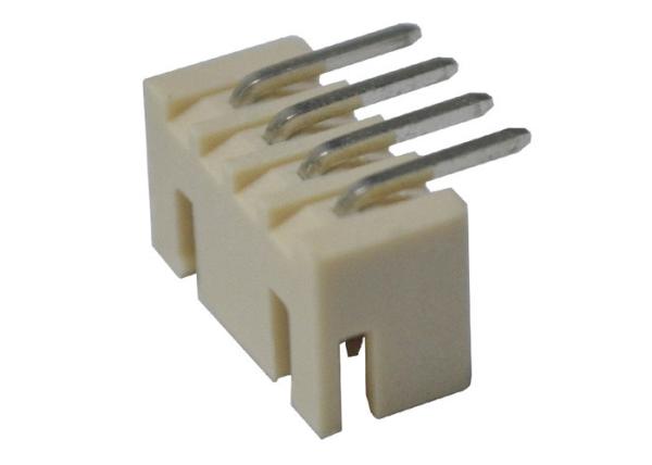 Conector do encabeçamento de Pin Header Right Angle Female da bolacha 4 do chapeamento de ouro branco