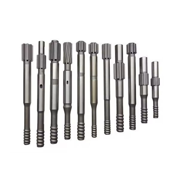 Furukawa HD709-45-T38/T45 Shank Adapter 620mm T45 Thread Rock Drilling Rig Tool for Mining