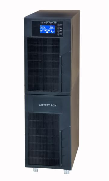 UPS en línea de alta frecuencia, tipo torre, entrada única, salida única, 6 kVA a 10 kVA