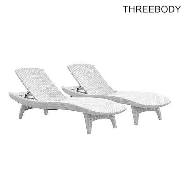 Comfortable Patio Furniture Chaise Lounge , Outdoor Furniture Pool Chaise Lounge Chairs