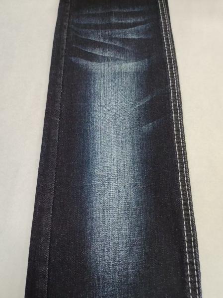 Siro Yarn Cross Slub BLUE GRAY Color 75%Cotton Stretch Denim Fabric With 180cm Full Width For Jeans
