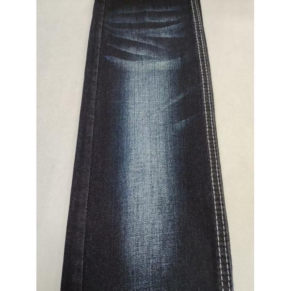 Siro Yarn Cross Slub BLUE GRAY Color 75%Cotton Stretch Denim Fabric With 180cm Full Width For Jeans