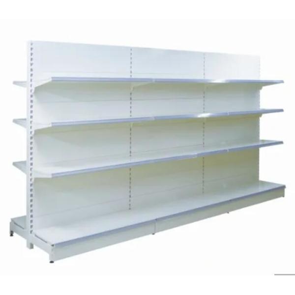 Stable Strucuture OEM Double Sided Display Shelf For Supermarket Display