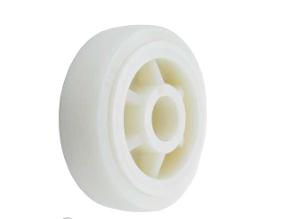 Medium Duty 304 Stainless Steel Plate Nylon Caster Wheels Singel 4