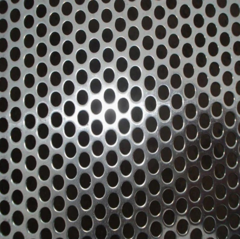 A36 Perforated Galvanized Steel Sheet 5mm 10mm Customized Hole Size Polish Surface