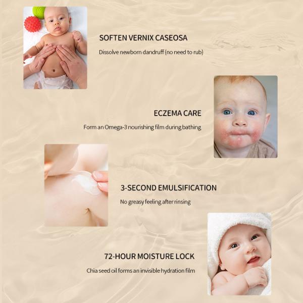 Baby Care Touch Essence Sea Buckthorn Seed Oil 118ml For Child Touch Skin Friendly