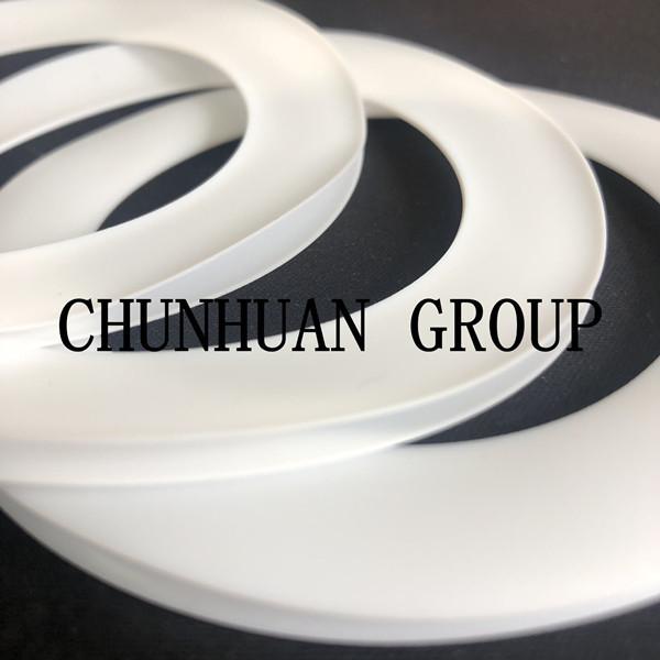 White Anti Aging Shape Solid Pure PTFE Envelope Gasket