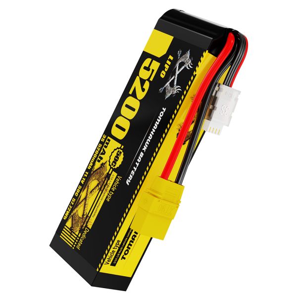 5200mAh 50C 3S 11.1 V Battery Customized Lipo RC Battery For Racing And Recreation