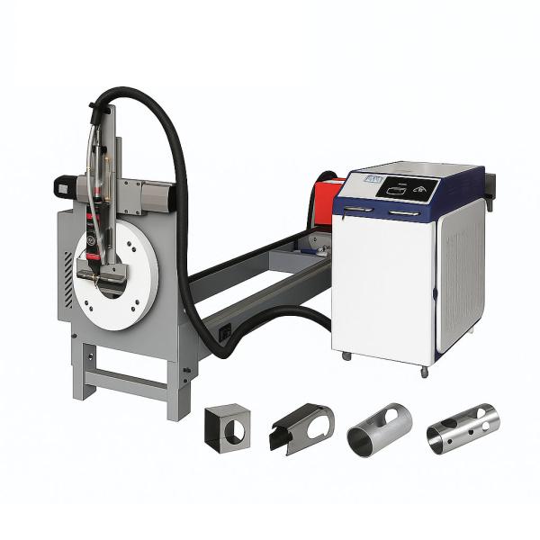 CNC Laser Tube Pipe Cutter Machine New Stainless Steel Carbon Steel Aluminum-Round Square Rectangle Shapes-Supported AI