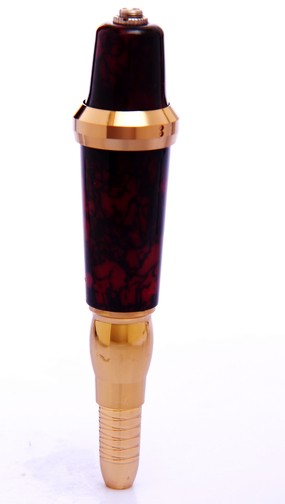 Rose Red Permanent Makeup Machine , Safety Make Up Tattoo Machine