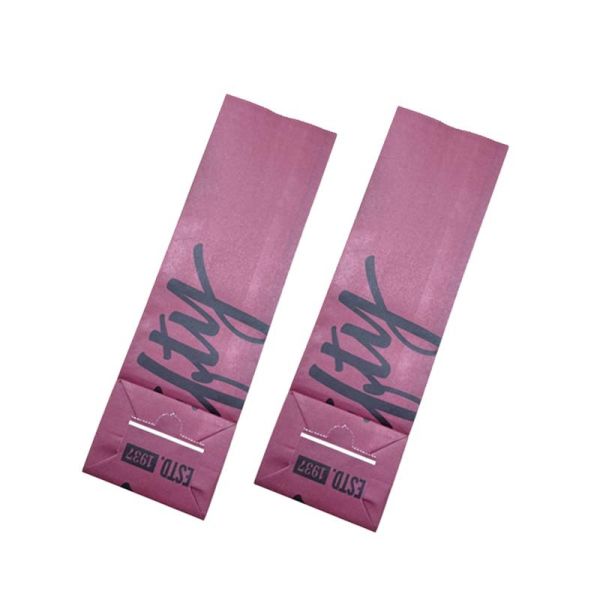 Custom Printed Size SOS Paper Bags Biodegradable Open Paper Bags Recyclable