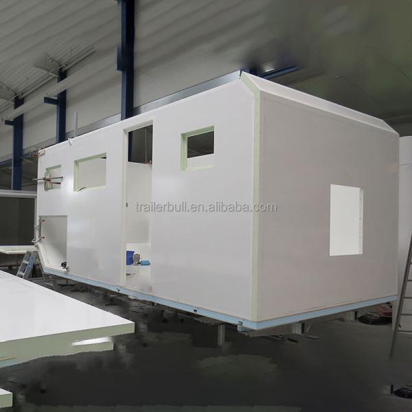 Customizable FRP Motorhome Truck Camper Shells with Glassfibre Reinforced Polyester