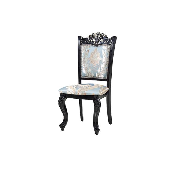 Retro Solid Wood European Style Dining Chairs