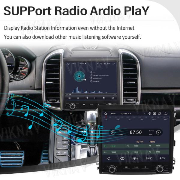 Радио для автомобилей Android 13 для Porsche Cayenne 2010-2017 с сенсорным экраном