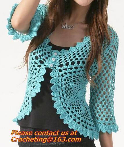 Women Fashion Lace Cardigan Plus Size Hollow out Crochet Knitted Sweater Casual Blouses Autumn Tricotado