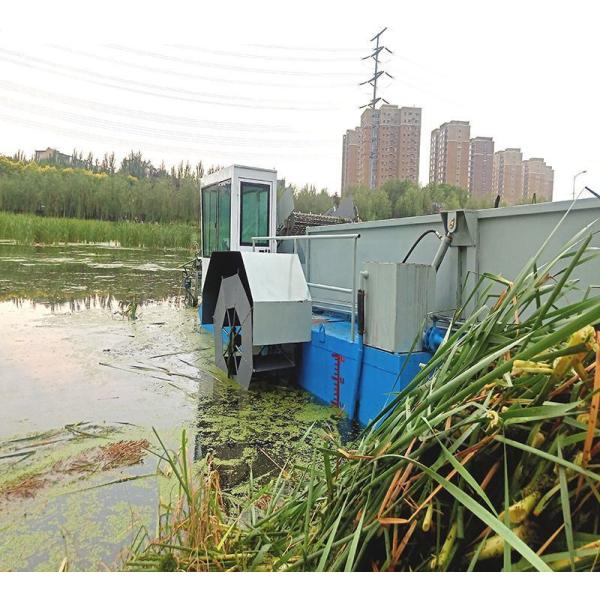 China Made Full New River Hyacinth Cleaning Machinery for Reservoir