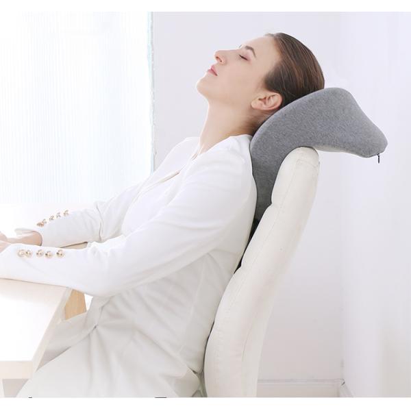 Office Nap Airplane Camping Knitted U-Shaped Memory Cotton Head and Neck Support Pillow
