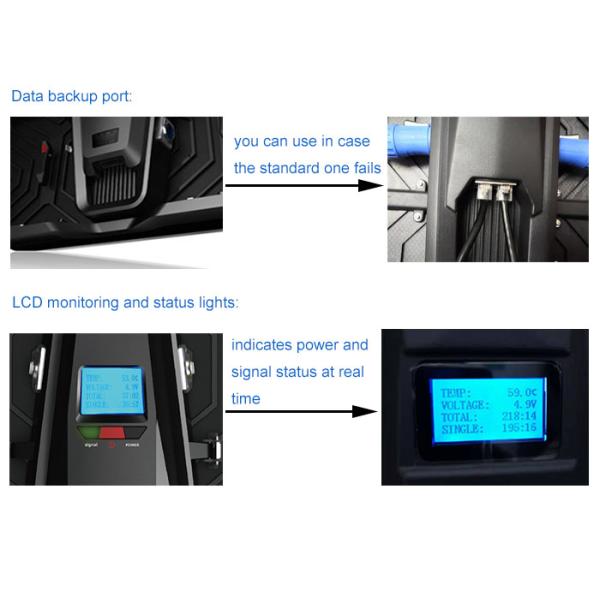 Stage Hire Indoor LED Display Screen 3840Hz Audio Visual LED Wall with CE