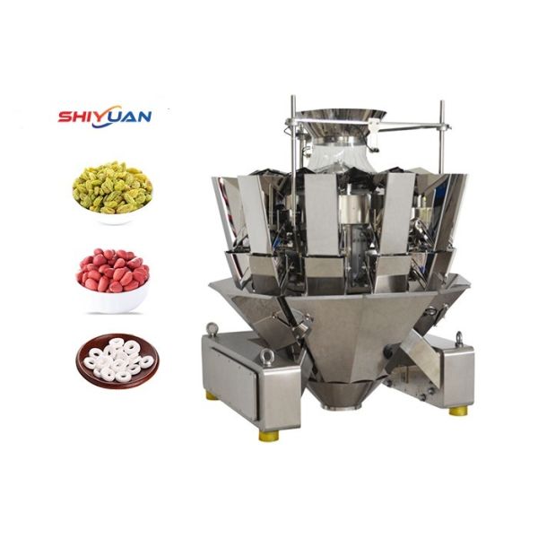 Commercial Multihead Weighing Machine for Fast Packaging Lines