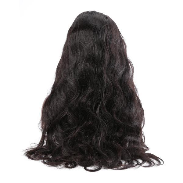 8 Full Lace Human Hair Wigs For Black Women / Transparent Body Wave Lace Wig
