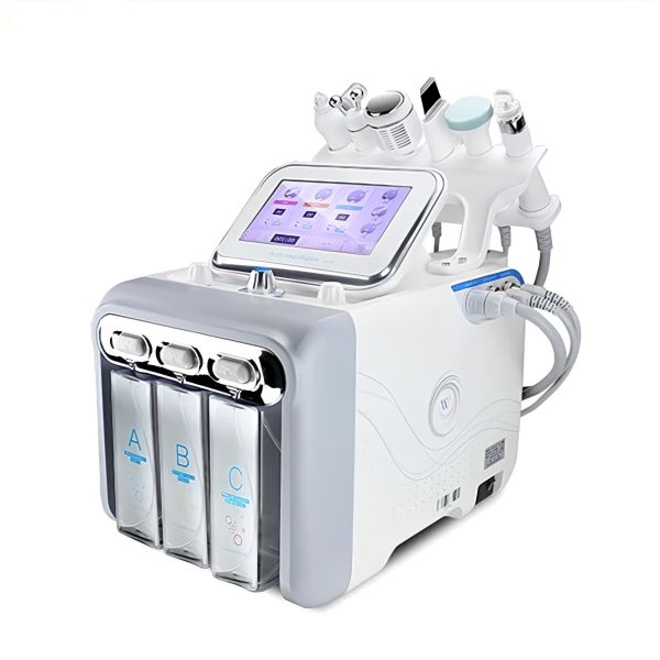 6 In 1 Hydrafacial Machine  , Hydro Oxygen Facial Machine OEM Support